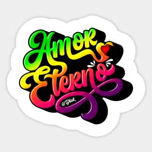 Amor Eterno Sticker